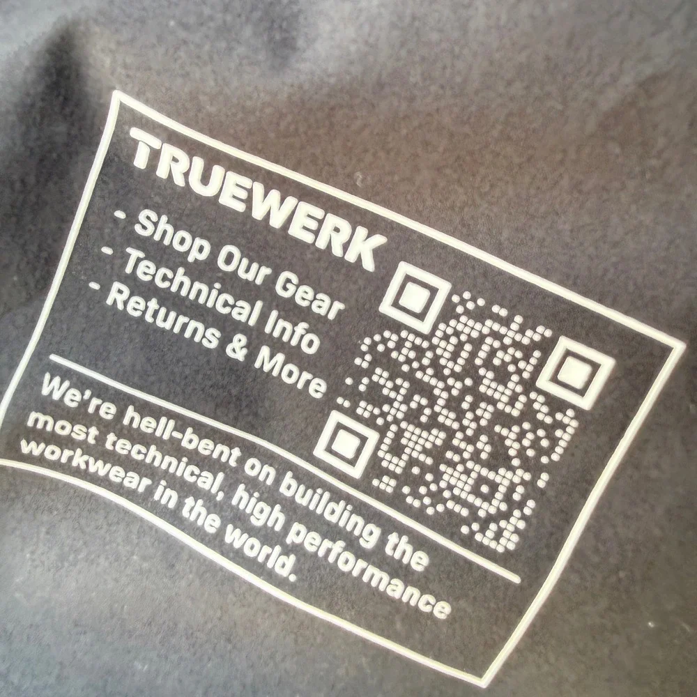 Truewerk Technical Workwear Vest Mens M Soft‎ Shell Fleece Lined Black